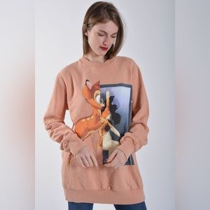 Givenchy Pink/Blush Bambi Sweatshirt S like new.